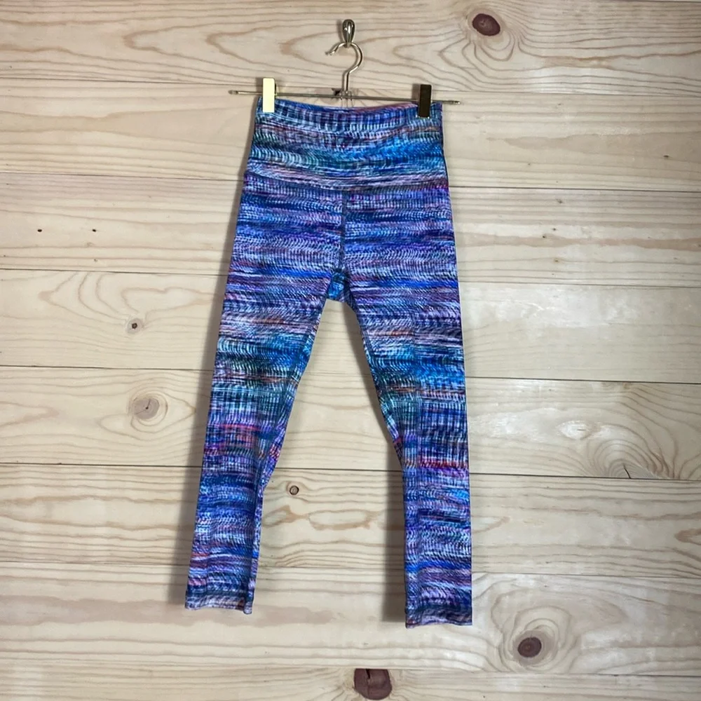 Lululemon wunder under high‎ rise Oasis cropped legging size 4